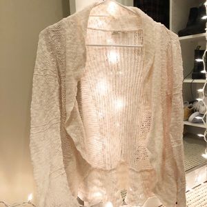 roxy oatmeal cardigan